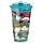 Verre PVC Double Paroi 500ml avec Paille & Couvercle Volkswagen - Van Bus Combi VW T1 Surf Adventure