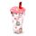 Verre Double-Paroi incassable avec paille Pusheen boissons
