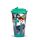 Zooniverse Tasse incassable double parois avec paille 