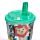Zooniverse Tasse incassable double parois avec paille 