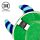 Coussin de Voyage Relaxeazzz Peluché 2-en-1 avec Masque Yeux Monstarz - Monstre Vert