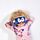 Coussin de Voyage Relaxeazzz Peluché 2-en-1 avec Masque Yeux - Pingouin