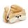 Coussin de Voyage Relaxeazzz Peluché 2-en-1 avec Masque Yeux - Chien Shiba Inu
