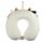 Coussin de Voyage Relaxeazzz Peluché Mémoire de Forme - Vache