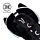 Coussin de Voyage Relaxeazzz Peluché 2-en-1 avec Masque Yeux Feline Fine - Chat