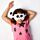 Coussin de Voyage Relaxeazzz Peluché 2-en-1 avec Masque Yeux - Panda