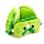 Coussin de Voyage Relaxeazzz Peluché 2-en-1 avec Masque Yeux - Dinosaure