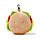 Coussin de Voyage Relaxeazzz Peluché 2-en-1 avec Masque Yeux Fast Food - Hamburger