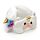 Coussin de Voyage Relaxeazzz Peluché 2-en-1 avec Masque Yeux - Licorne
