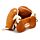 Coussin de Voyage Relaxeazzz Peluché 2-en-1 avec Masque Yeux Highland Coo Cow - Vache Animal de la Ferme