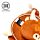 Coussin de Voyage Relaxeazzz Peluché 2-en-1 avec Masque Yeux Highland Coo Cow - Vache Animal de la Ferme