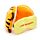 Coussin de Voyage Relaxeazzz Peluché 2-en-1 avec Masque Yeux - Tigre