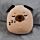 Peluche Squidglys Adoramals - Gus, the Chien Carlin