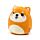 Peluche Squidglys Adoramals - Shuggs, le Chien Shiba Inu