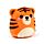 Peluche Squidglys Adoramals - Alfie, le Tigre