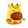 Peluche Squidglys Adoramals - Raffi, le Girafe