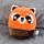 Peluche Squidglys Adoramals - Ru, le Panda Roux