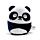 Peluche Squidglys Adoramals - Susu, le Panda