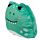 Peluche Réversible Phosphorescent Squidglys Adoramals Adorasaur - Scratch, le Dinosaure