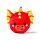 Coussin de Voyage Relaxeazzz Peluché 2-en-1 avec Masque Yeux Adoramagics - Dragon