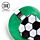 Coussin de Voyage Relaxeazzz Peluché 2-en-1 avec Masque Yeux -Ballon de Football