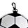 Coussin de Voyage Relaxeazzz Peluché 2-en-1 avec Masque Yeux -Ballon de Football