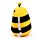 Peluche Squidglys Adorabugs - Bobby, l'Abeille