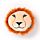 Coussin de Voyage Relaxeazzz Peluché 2-en-1 avec Masque Yeux -  Lion