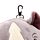Coussin de Voyage Relaxeazzz Peluché 2-en-1 avec Masque Yeux - Rhinocéroce