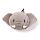 Coussin de Voyage Relaxeazzz Peluché 2-en-1 avec Masque Yeux - Elephant