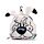 Coussin de Voyage Relaxeazzz Peluché 2-en-1 avec Masque Yeux Astérix - Idéfix