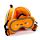 Relaxeazzz Adoramals Finley le Poisson Clown Coussin de voyage 2 en 1