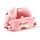 Relaxeazzz Adoramals Puff le Poisson Globe Coussin de voyage 2 en 1