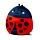Peluche Squidglys - Adorabugs Tilly La Coccinelle