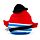 Peluche Squidglys - Jolly Rogers Pirates 
