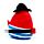 Peluche Squidglys - Jolly Rogers Pirates 