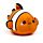 Coussin de Voyage Swapseazzz 2-in-1 - Adoramals Ocean Poisson Clown 