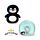 Coussin de Voyage Swapseazzz 2-in-1 - Adoramals Ocean Pingouin 