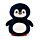 Coussin de Voyage Swapseazzz 2-in-1 - Adoramals Ocean Pingouin 