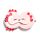 Relaxeazzz Adoramals Maddie l'Axolotl Coussin de voyage 2en1 