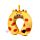 Coussin de Voyage Relaxeazzz Peluché Mémoire de Forme - Raffi la Girafe Adoramals