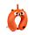 Coussin de Voyage Relaxeazzz Peluché Mémoire de Forme - Ru le Panda Roux Adoramals