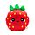 Peluche Squidglys Foodiemals - Elidi la Fraise