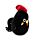 Peluche Squidglys - Coq De Barcelos 