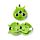 Relaxeazzz Alien Patrouilleur de l'Espace Coussin de voyage 2 en 1 