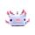 Coussin de Voyage Relaxeazzz Peluché 2-en-1 avec Masque Yeux - Minecraft Axolotl 