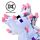 Coussin de Voyage Relaxeazzz Peluché 2-en-1 avec Masque Yeux - Minecraft Axolotl 