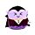 Peluche Squidglys - Dracula Effrayant