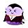 Peluche Squidglys - Dracula Effrayant