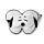 Relaxeazzz Snoopy Coussin de voyage 2en1  